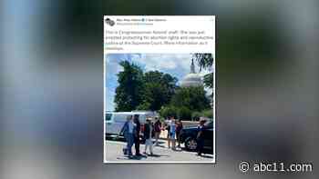 'We won't go back': Rep. Alma Adams one of several lawmakers arrested during abortion rights protest