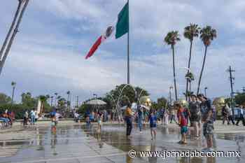 Recién inaugurada, plaza cívica de Ensenada ya presenta desperfectos - La Jornada Baja California