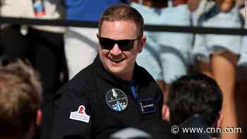 He went to orbit on a SpaceX rocket. Now, he's working for its archrival