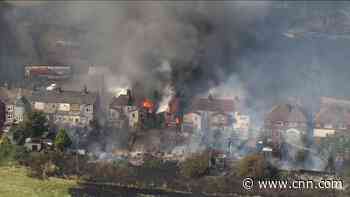 See wildfires blaze across the UK