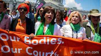 Democratic lawmakers arrested in abortion rights protest in front of the Supreme Court