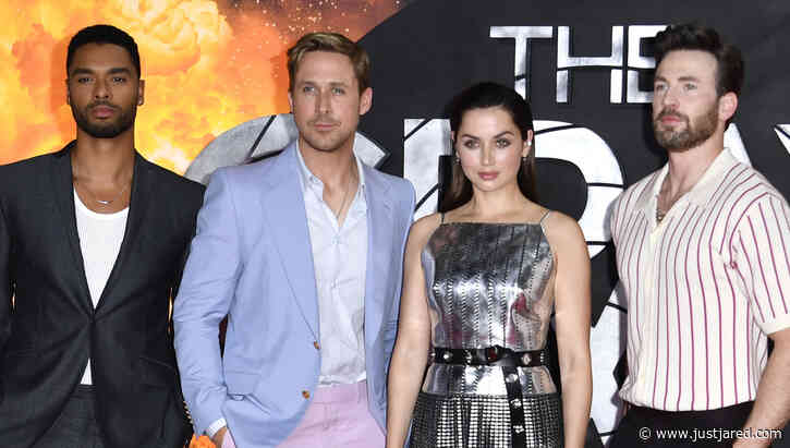 'Gray Man' Stars Endure Sweltering London Temperatures to Attend Premiere!