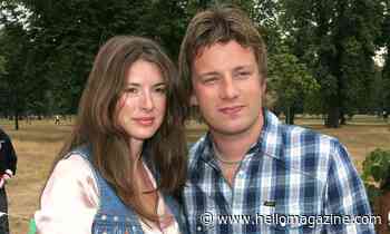 Jamie Oliver's wife Jools looks spectacular in flirty dress with dangerously high slit - HELLO!