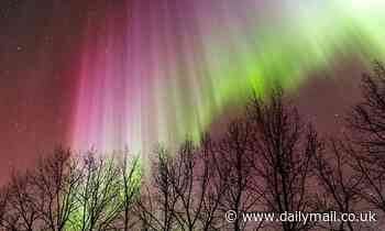 Solar storm creates stunning auroras across the northern US