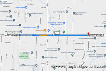Roadwork will cause delays on busy Maple Ridge route - Maple Ridge News