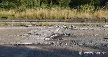 Wegdek E34 komt omhoog door hitte: wagens rijden banden kapot - Het Laatste Nieuws