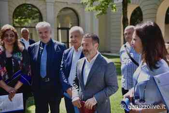 Inaugurata all'Emiciclo l'opera “Rebirth – Rinascita”, è dedicata all'Aquila - AbruzzoLive