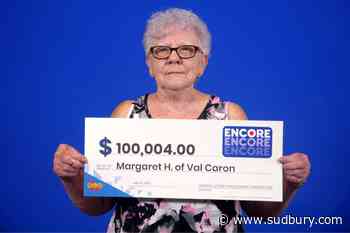 Val Caron woman wins $100K playing Encore - Sudbury.com