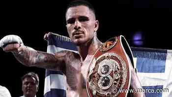 George Kambosos Jr and Devin Haney began to heat up their fight - Marca