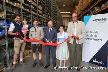 ALPEN-MAYKESTAG eröffnet im Jubiläumsjahr Hightech Logistikzentrum in Puch/Salzburg - Boerse-express.com