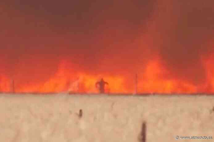 Ángel, el héroe que pudo escapar de las llamas en Zamora, está grave en el hospital - El Mundo