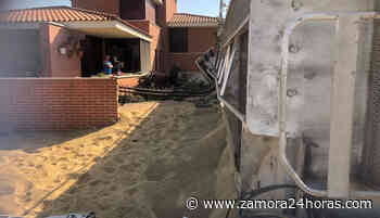 Fallece un camionero tras empotrarse contra una casa en Zamora - Zamora24horas.com