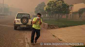 DIRECTO | El fuego hostiga a Zamora: más de 5.000 evacuados de más de 30 pueblos - La Opinión de Zamora