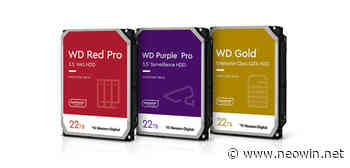 Western Digital begins shipping HDDs with up to 22 TB of storage - Neowin