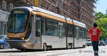 Tramverkeer op lijnen 3 en 7 onderbroken door hitte | Brussel | hln.be - Het Laatste Nieuws