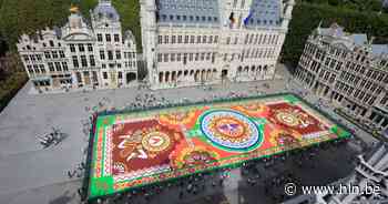 Brussels bloementapijt al te bezichtigen in Mini-Europa - Het Laatste Nieuws