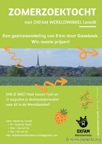 Zomerzoektocht 2022 georganiseerd door Oxfam Wereldwinkel Lennik - Persinfo.org