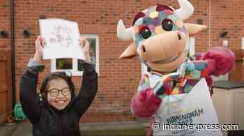 Who designed the mascot 'Perry the Bull' for the Commonwealth Games? Meet its 10-year old creator Emma Lou - The Indian Express
