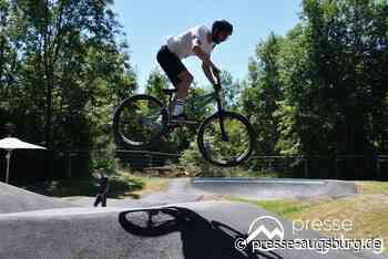 Galerie | Neue Pumptrack-Anlage im „Griesle“ in Augsburg-Lechhausen eröffnet - Presse Augsburg