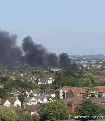 Large fire reported in Kenton this afternoon - Harrow Online