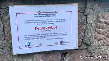 Waldbrandgefahr in Emmendingen - Grillverbot wird eingehalten - SWR Aktuell