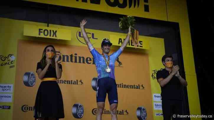 Hugo Houle’s Quebec hometown celebrates his Tour de France stage win