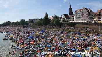 Keine Donau, nur Schlauchboote: Das Nabada 2022 im Zeitraffer-Video