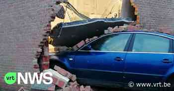 Auto ramt elektriciteitscabine in Brakel, 100 gezinnen halve dag zonder stroom - Vlaamse Radio- en Televisieomroeporganisatie