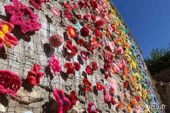 Eure. Des fleurs en crochet ont éclos par milliers à Gaillon - L'Impartial