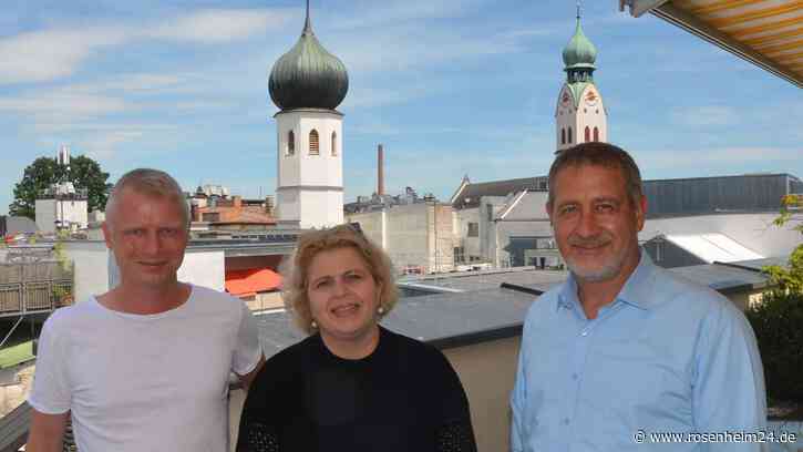 FDP-Bundestagsabgeordnete Bubendorfer-Licht im Gespräch mit der Geschäftsführung der OVB-Media-Gruppe