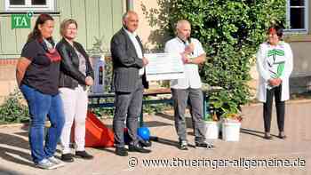 Wanderslebener Grundschüler erlaufen Spenden für Parkplatz - Thüringer Allgemeine