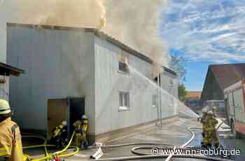 Kronach - Hitze setzt Gebäude in Brand - Neue Presse Coburg