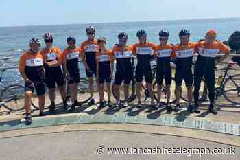 Whalley school pupils and teachers cycle grueling 500 miles from Land's End