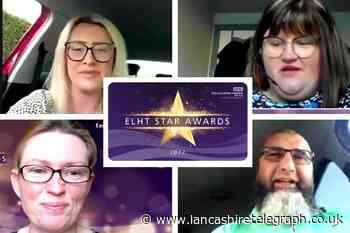 Winners of East Lancashire Hospitals NHS Trust’s Star Awards