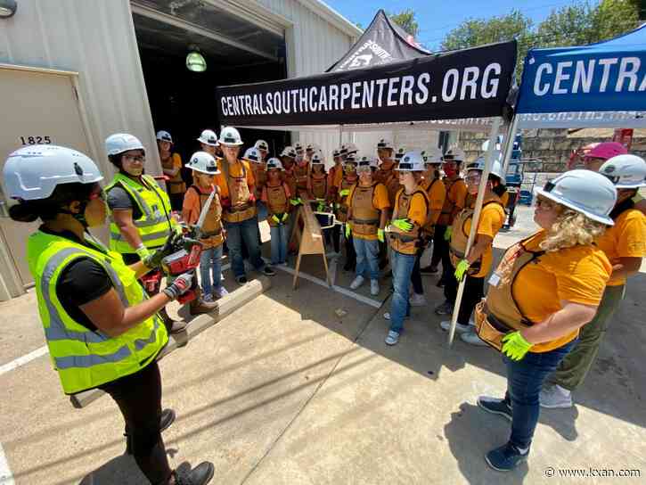 Free camp teaches girls about construction as Central Texas continues to grow