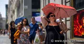 Overlapping heat waves unfold around the world as climate change wreaks havoc globally