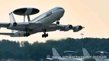 Nato-Flugzeug bei Calw - Darum verschwindet die Aufklärungsmaschine vom Radar - Schwarzwälder Bote