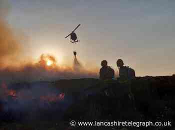 BBQs and campfires start blazes in moors during heatwave