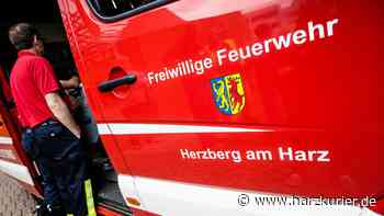 Großalarm in Herzberg: Industrietrockner steht in Vollbrand - HarzKurier