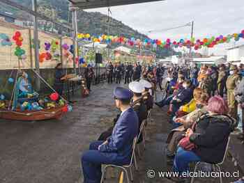Salmoneros participan en celebración de San Pedro realizada en Caleta Anahuac - Diario Digital El Calbucano