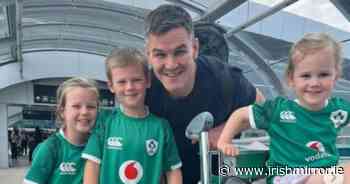 Johnny Sexton reunites with his children at Dublin Airport in adorable video - Irish Mirror