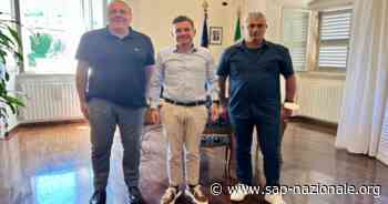 LA DELEGAZIONE SAP DI ASCOLI PICENO INCONTRA IL SINDACO MARCO FIORAVANTI - Sindacato Autonomo di Polizia