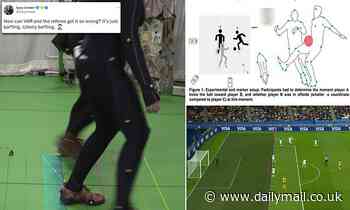 VAR is not precise enough to give accurate offside decisions in football, study claims 