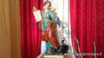 Positano festeggia Santa Margherita con la statua restaurata: oggi grande festa e benedizione delle gestanti - Positanonews - Positanonews