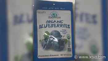 Freeze-dried blueberries recalled due to possible high level of lead - KOLD