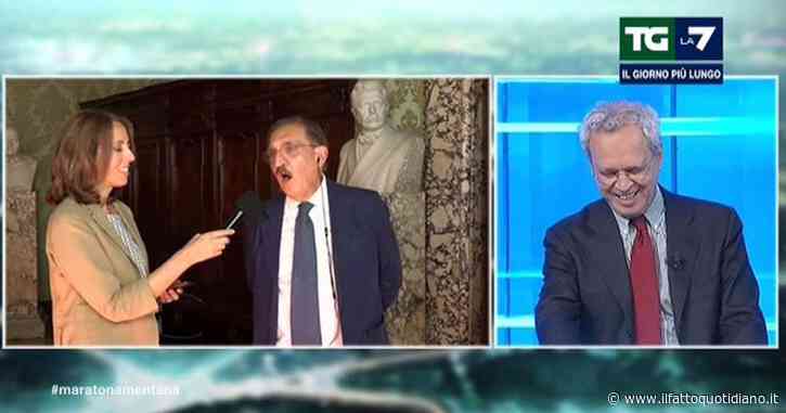 Governo, La Russa scherza con Mentana. “Crisi era scontata, ma non che Bremer fosse comprato dalla Juve”. “Il problema è chi gliel’ha venduto”