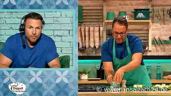 Gut, dass kein Koch-Wein da war: Peter Heimerdinger dünstet Blumenkohl auf Kommando von Bruder Christian