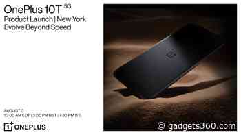 OnePlus 10T 5G Set to Launch alongside OxygenOS 13 on August 3 at NYC Event: Details 