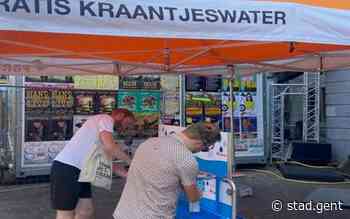 GF22: Gentse Feesten bereiden zich voor op de hitte - Gent