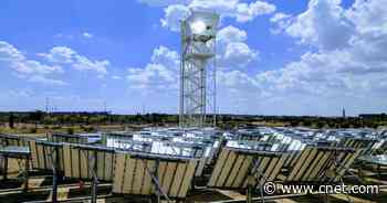 This Tower in Spain Creates Carbon-Neutral Jet Fuel From Just Water, Sun and Air     - CNET